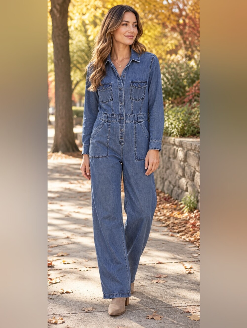 Rails Denim Jumpsuit Size M Casual Quiet Luxury Minimalist Weekend Travel Fall